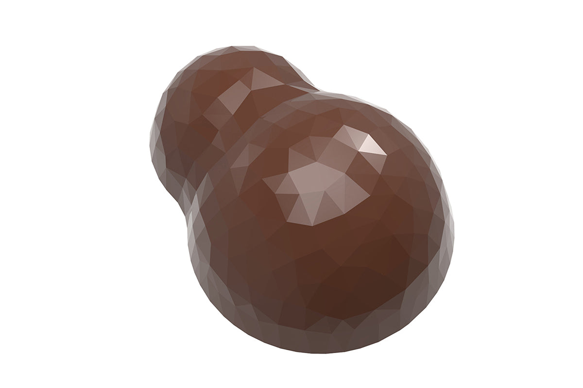 CW12057 - Chocolate World - Double Bubble Facet Polycarbonate Mould