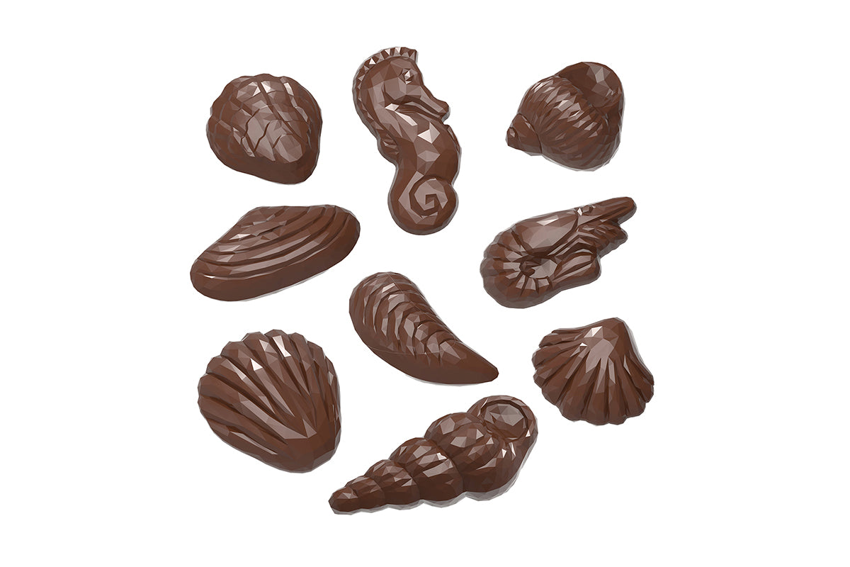 CW12065 - Chocolate World - Diamonds Of The Sea Polycarbonate Mould