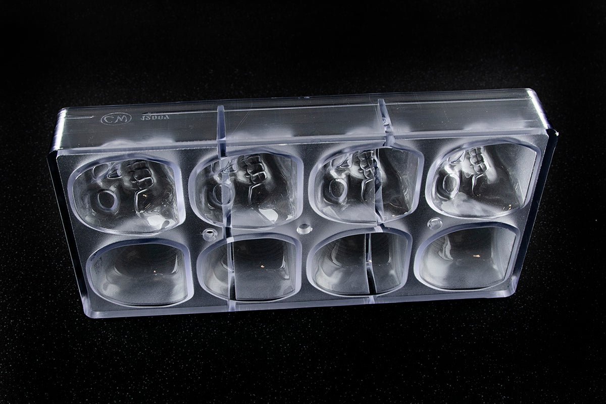 CW12067 - Chocolate World - Large Chocolate Skull Polycarbonate Mould