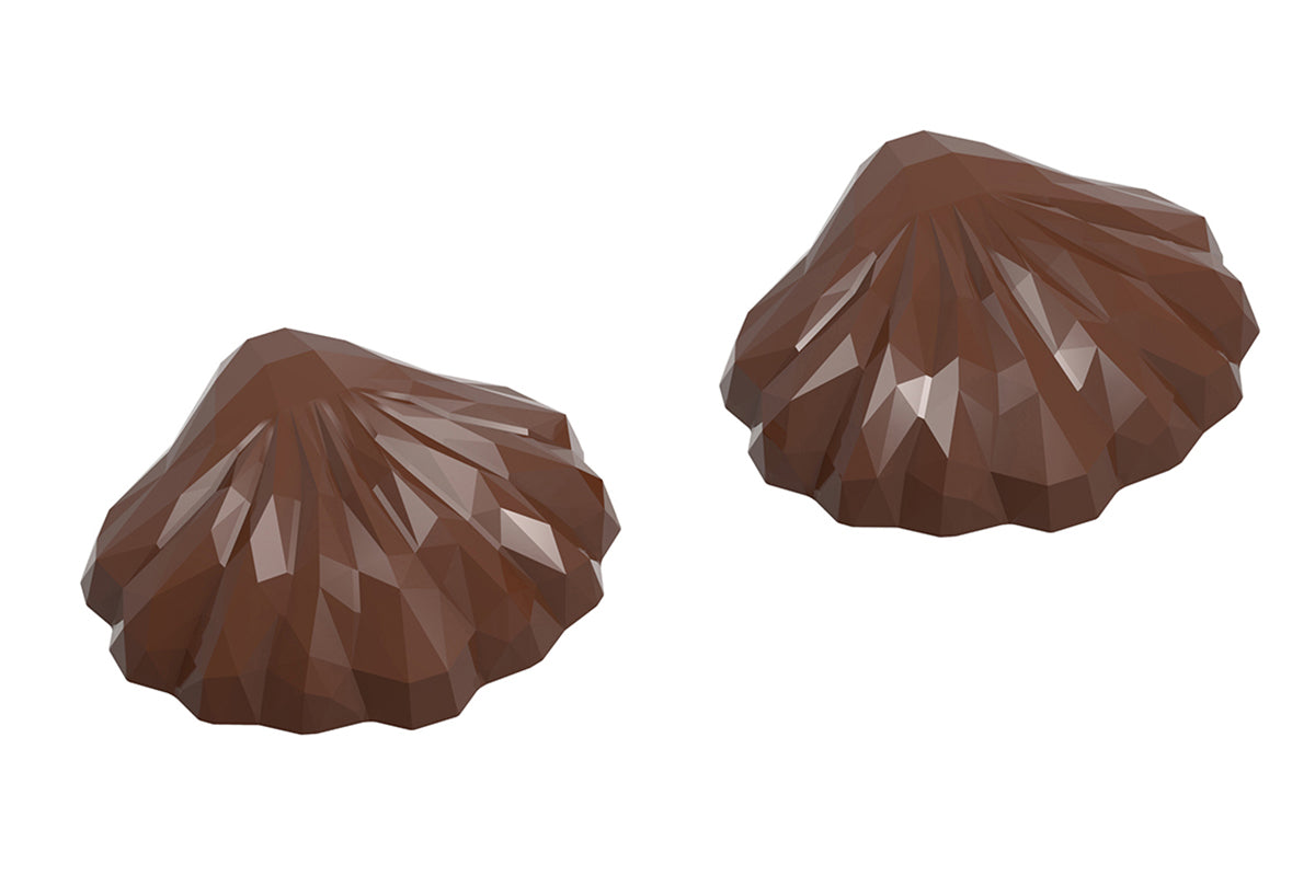 CW12072 - Chocolate World - Seafood Facet Polycarbonate Mould