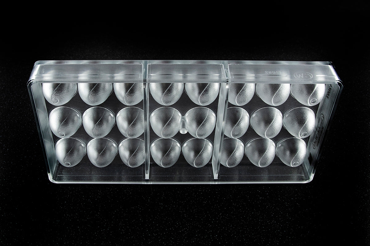 CW12092 - Chocolate World - Semi Textured Truffle Polycarbonate Mould