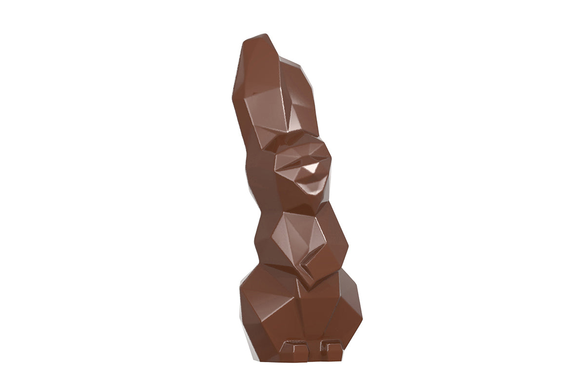CW12101 - Chocolate World - Laughing Hare Origami Polycarbonate Mould