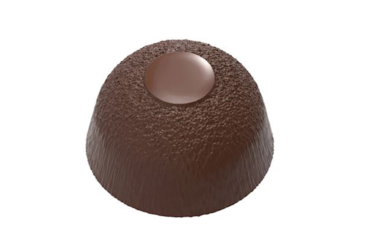 CW12109 - Chocolate World - Dome With Structure Polycarbonate Mould