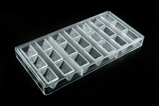 CW12110 - Chocolate World - Gianduja Golf Structure Polycarbonate Mould