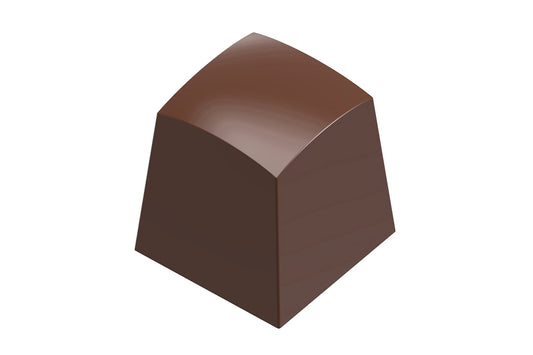 CW12113 - Chocolate World - Chocolate Rounded Block Polycarbonate Mould