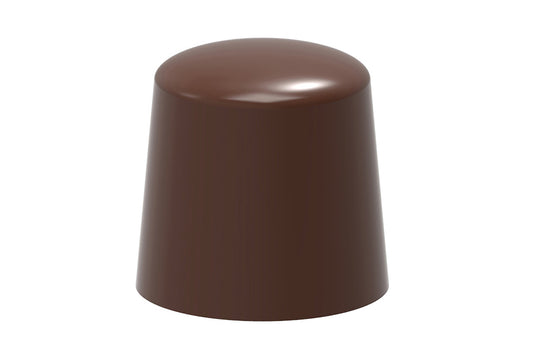 CW12114 - Chocolate World - Chocolate Rounded Cylinder Polycarbonate Mould