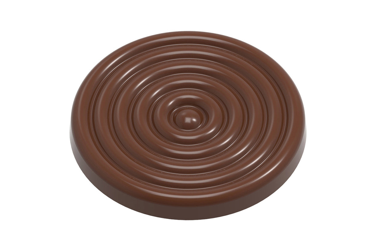 CW12117 - Chocolate World - Caraque Rings Of Saturn Polycarbonate Mould