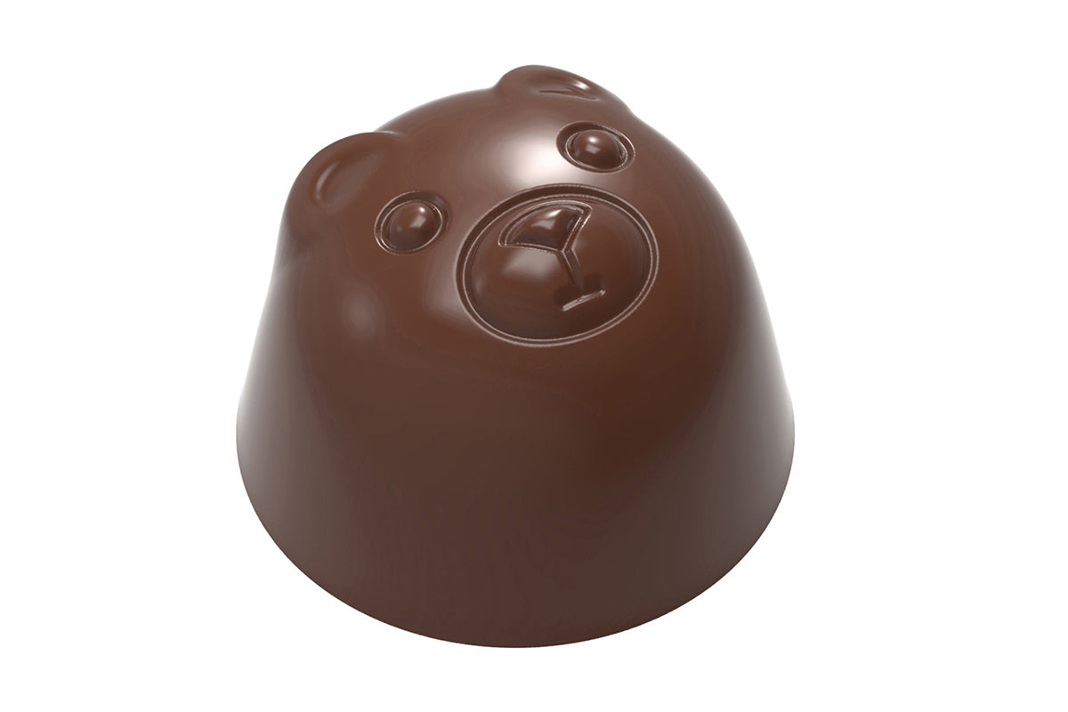 CW12118 - Chocolate World - Chocolate Praline Bear Polycarbonate Mould