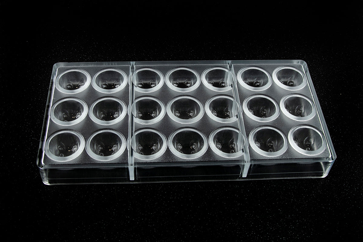 CW12118 - Chocolate World - Chocolate Praline Bear Polycarbonate Mould