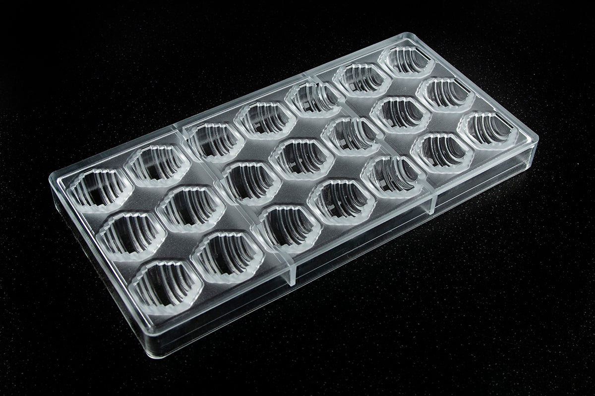 CW12124 - Chocolate World - Tourage - Dutch Pastry Team Polycarbonate Mould