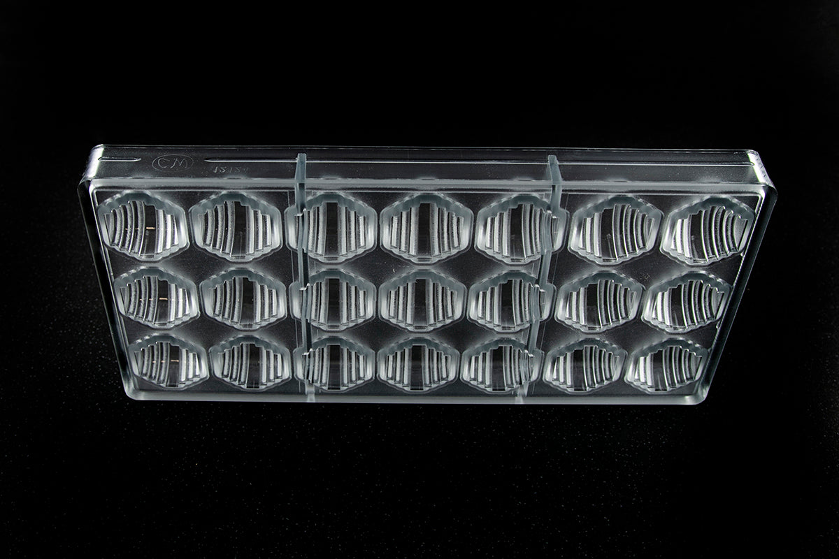 CW12124 - Chocolate World - Tourage - Dutch Pastry Team Polycarbonate Mould