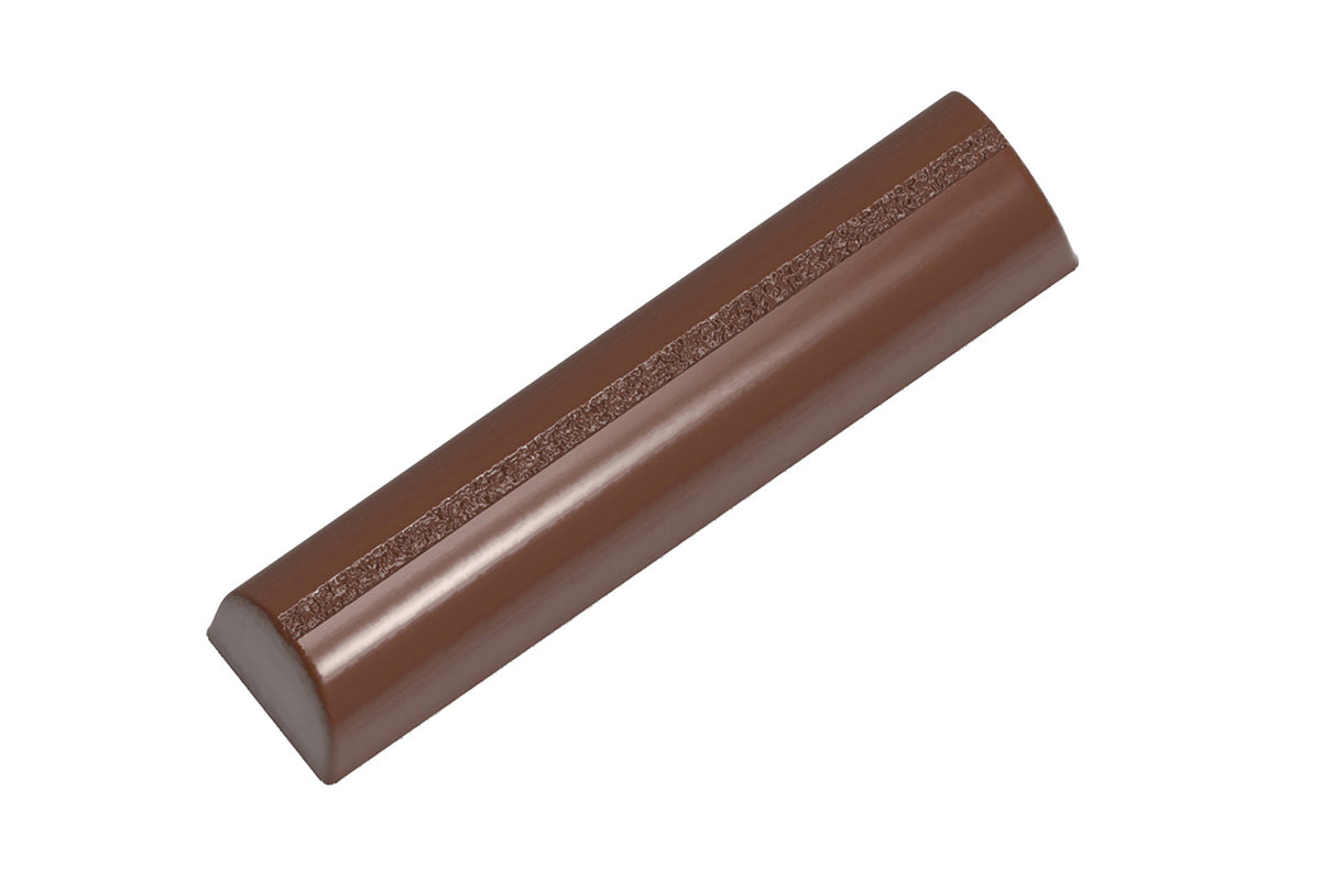 CW12127 - Chocolate World - Small Bar Twisted Thing Polycarbonate Mould