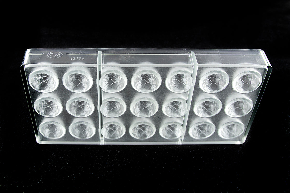 CW12128 - Chocolate World - Pinecone Praline Polycarbonate Mould