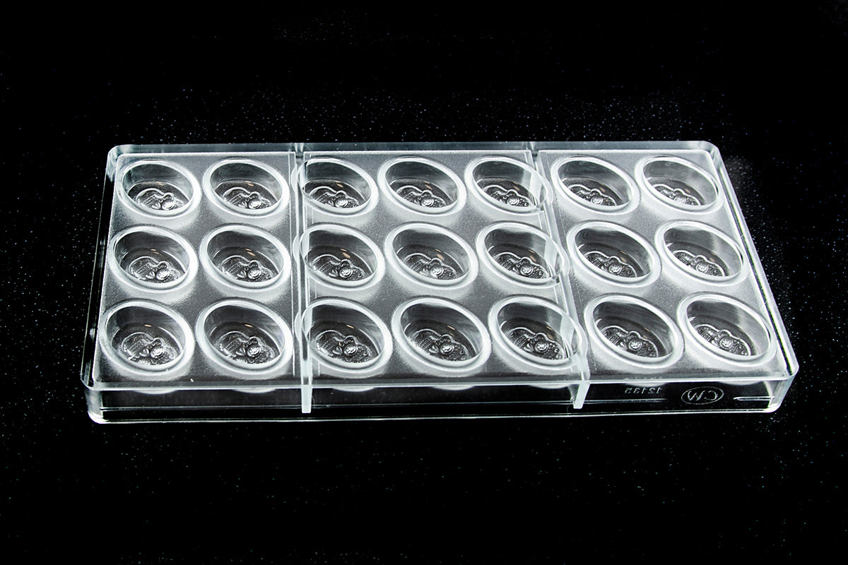 CW12135 - Chocolate World - Mold Día De Los Muertos Polycarbonate Mould