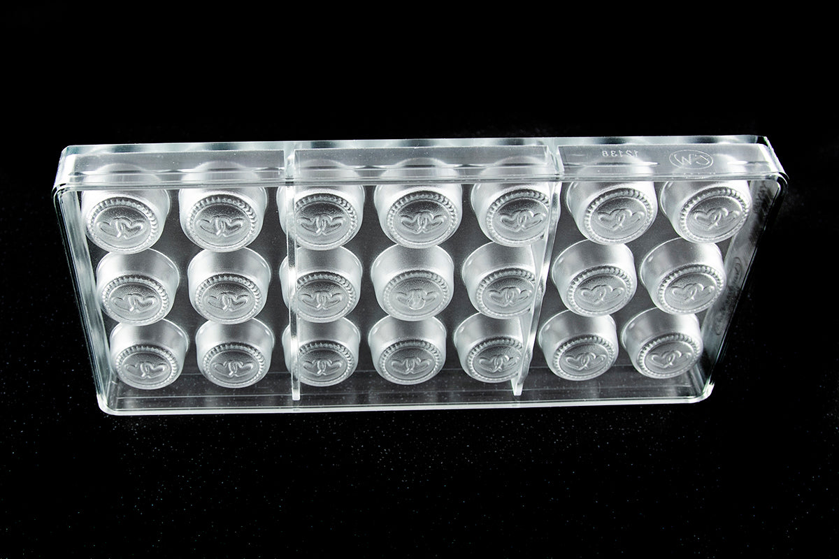 CW12138 - Chocolate World - Engagement Hearts Polycarbonate Mould
