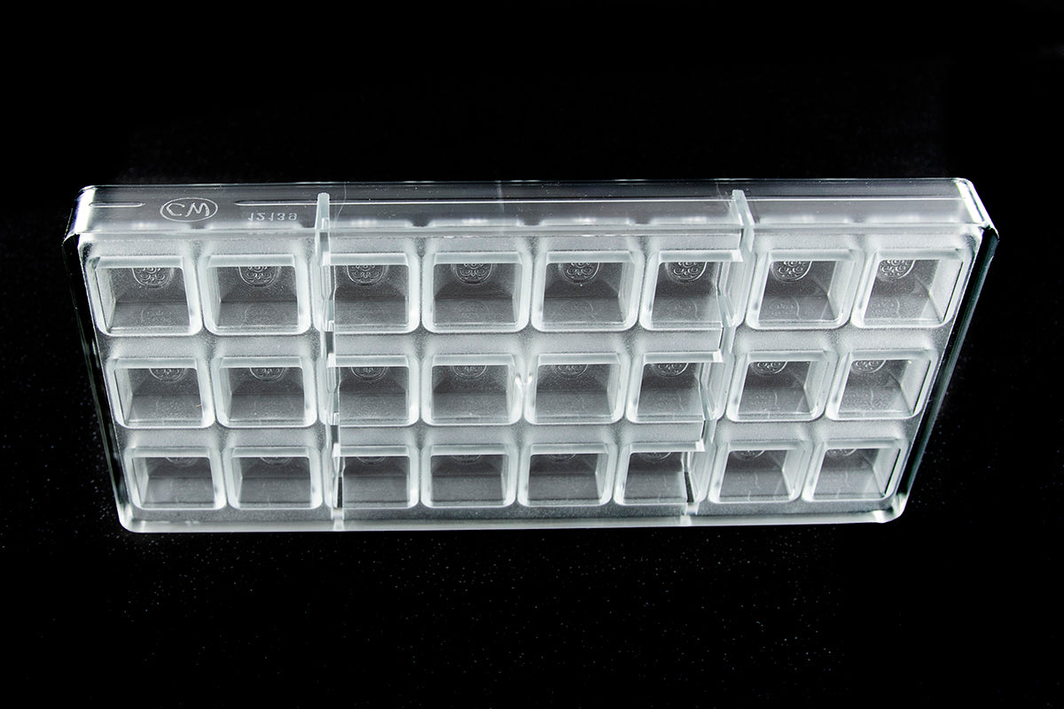 CW12139 - Chocolate World - Hand Of Fatima Square Polycarbonate Mould