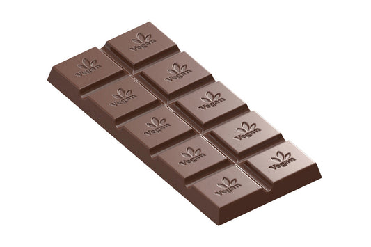 CW12140 - Chocolate World - Tablet 'vegan' Polycarbonate Mould