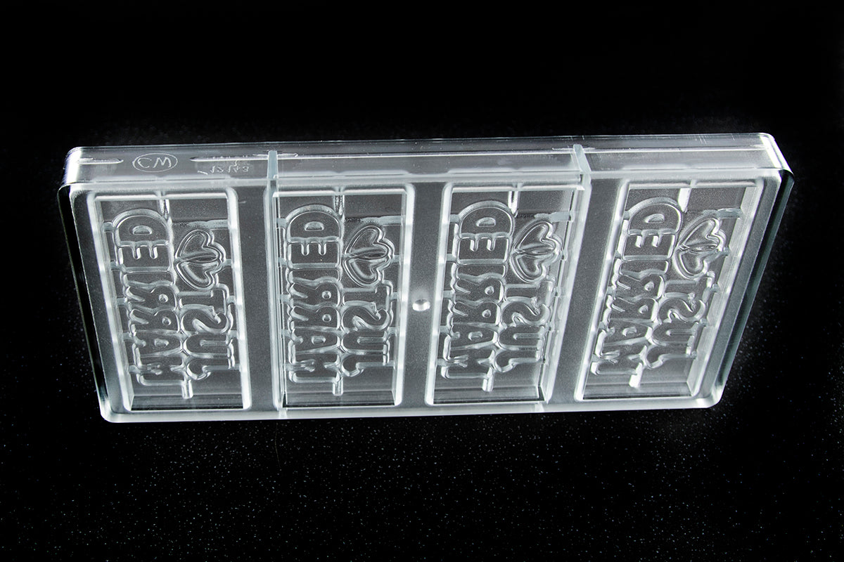CW12143 - Chocolate World - Just Married Polycarbonate Mould