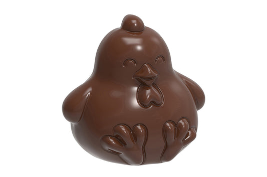 CW12145 - Chocolate World - Small Round Chicken Polycarbonate Mould