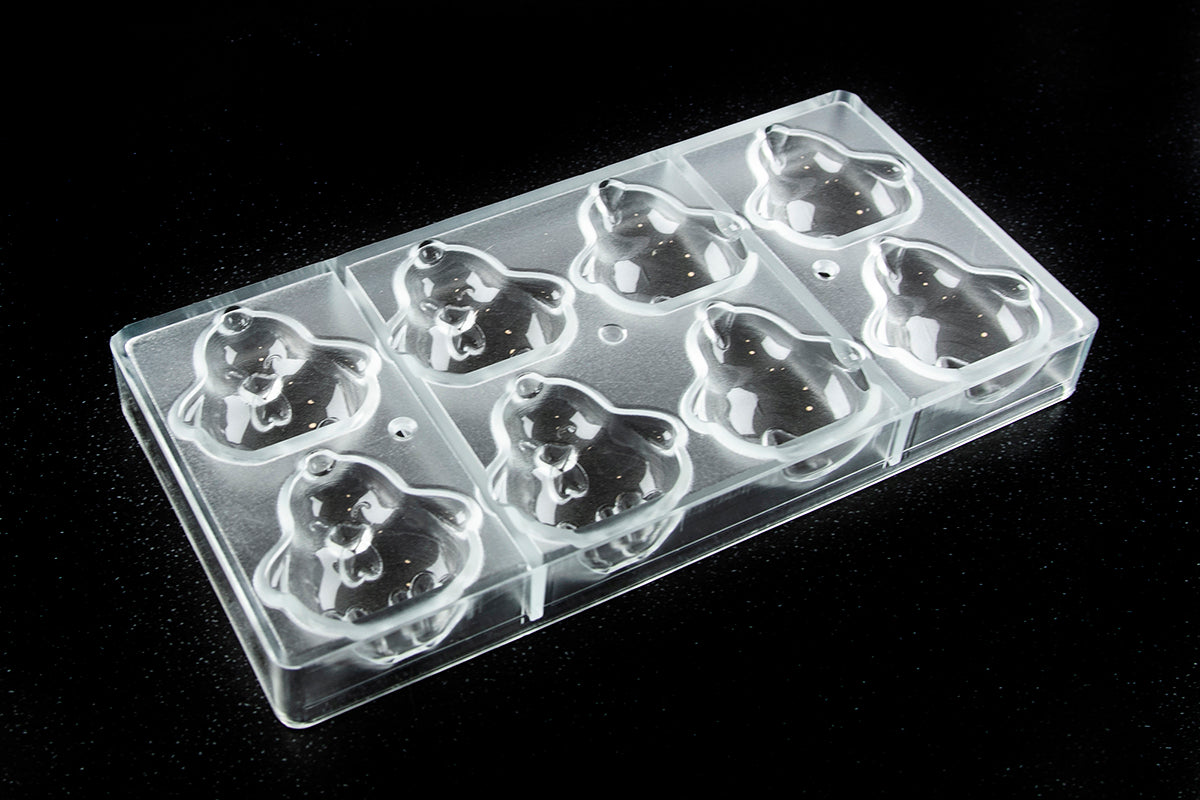 CW12145 - Chocolate World - Small Round Chicken Polycarbonate Mould