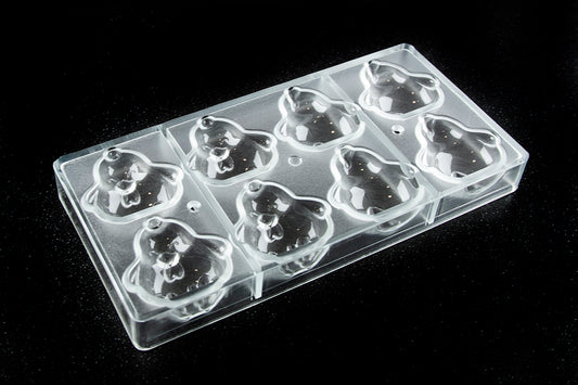 CW12145 - Chocolate World - Small Round Chicken Polycarbonate Mould