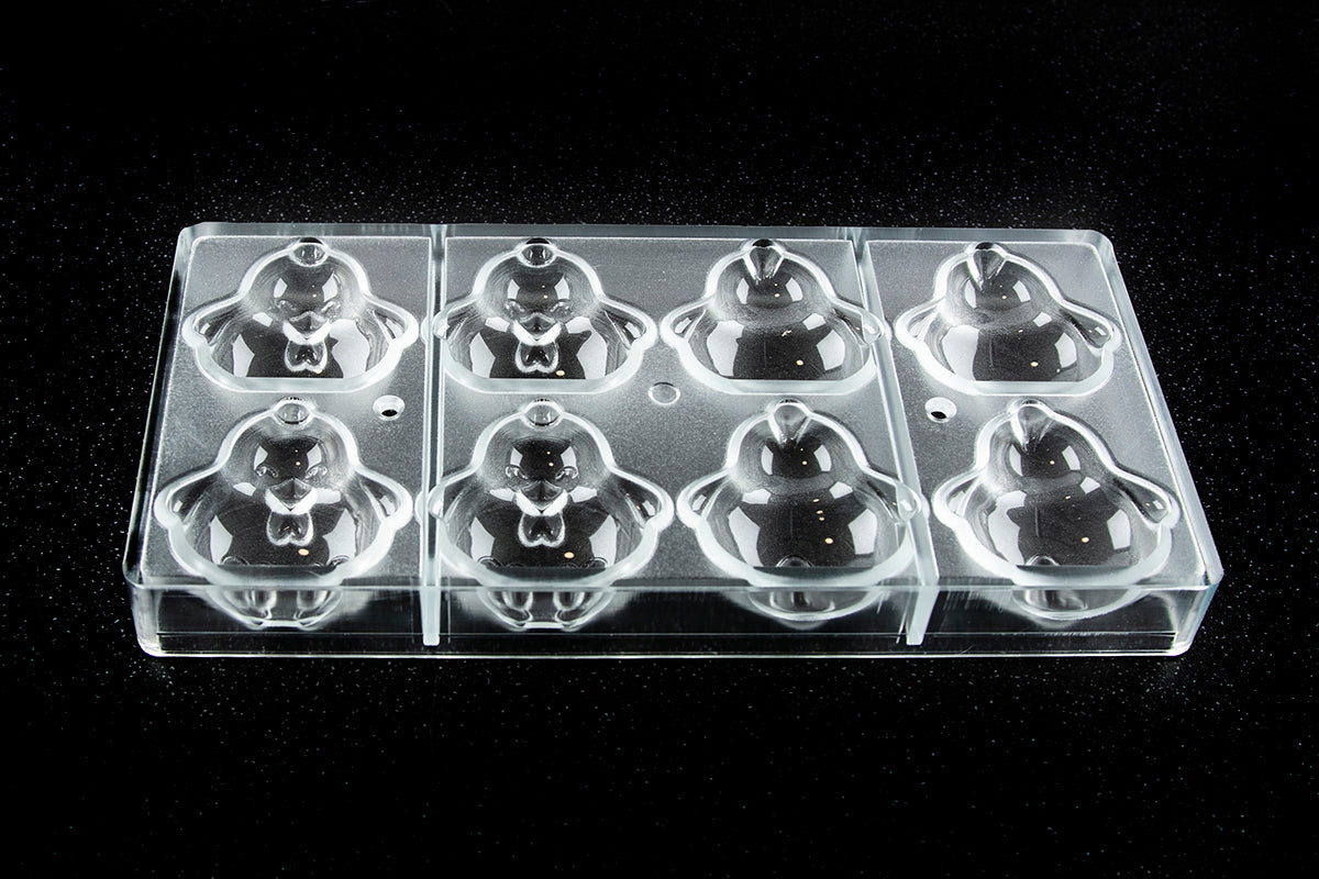 CW12145 - Chocolate World - Small Round Chicken Polycarbonate Mould