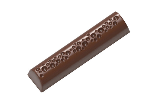 CW12146 - Chocolate World - Small Bar "Bubbles" Polycarbonate Mould
