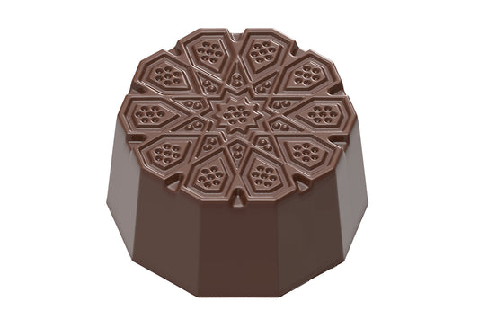 CW12148 - Chocolate World - Oriental Decagon Polycarbonate Mould