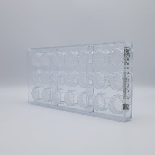 CW12148 - Chocolate World - Oriental Decagon Polycarbonate Mould