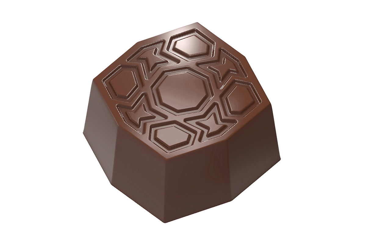 CW12149 - Chocolate World - Oriental Octagon Polycarbonate Mould