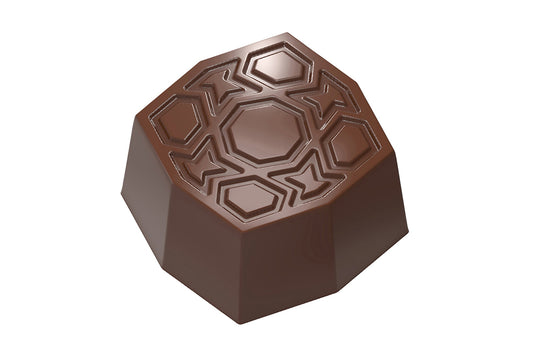 CW12149 - Chocolate World - Oriental Octagon Polycarbonate Mould
