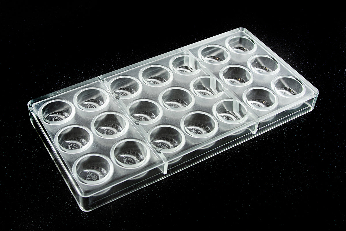 CW12150 - Chocolate World - Oriental Half Moon Polycarbonate Mould