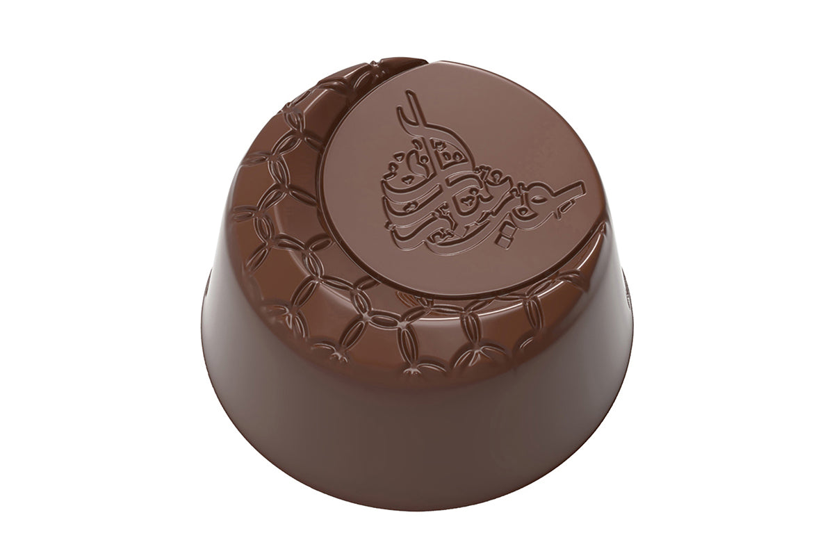 CW12150 - Chocolate World - Oriental Half Moon Polycarbonate Mould