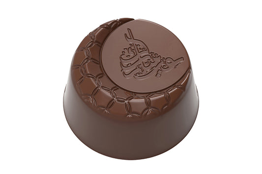 CW12150 - Chocolate World - Oriental Half Moon Polycarbonate Mould