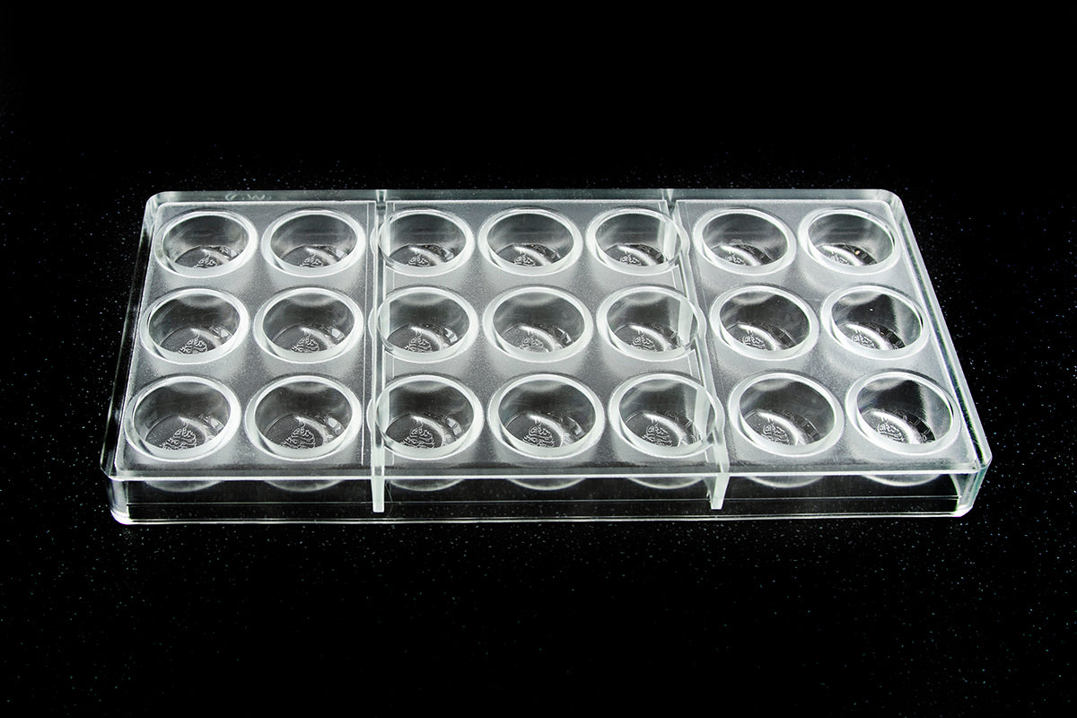 CW12150 - Chocolate World - Oriental Half Moon Polycarbonate Mould