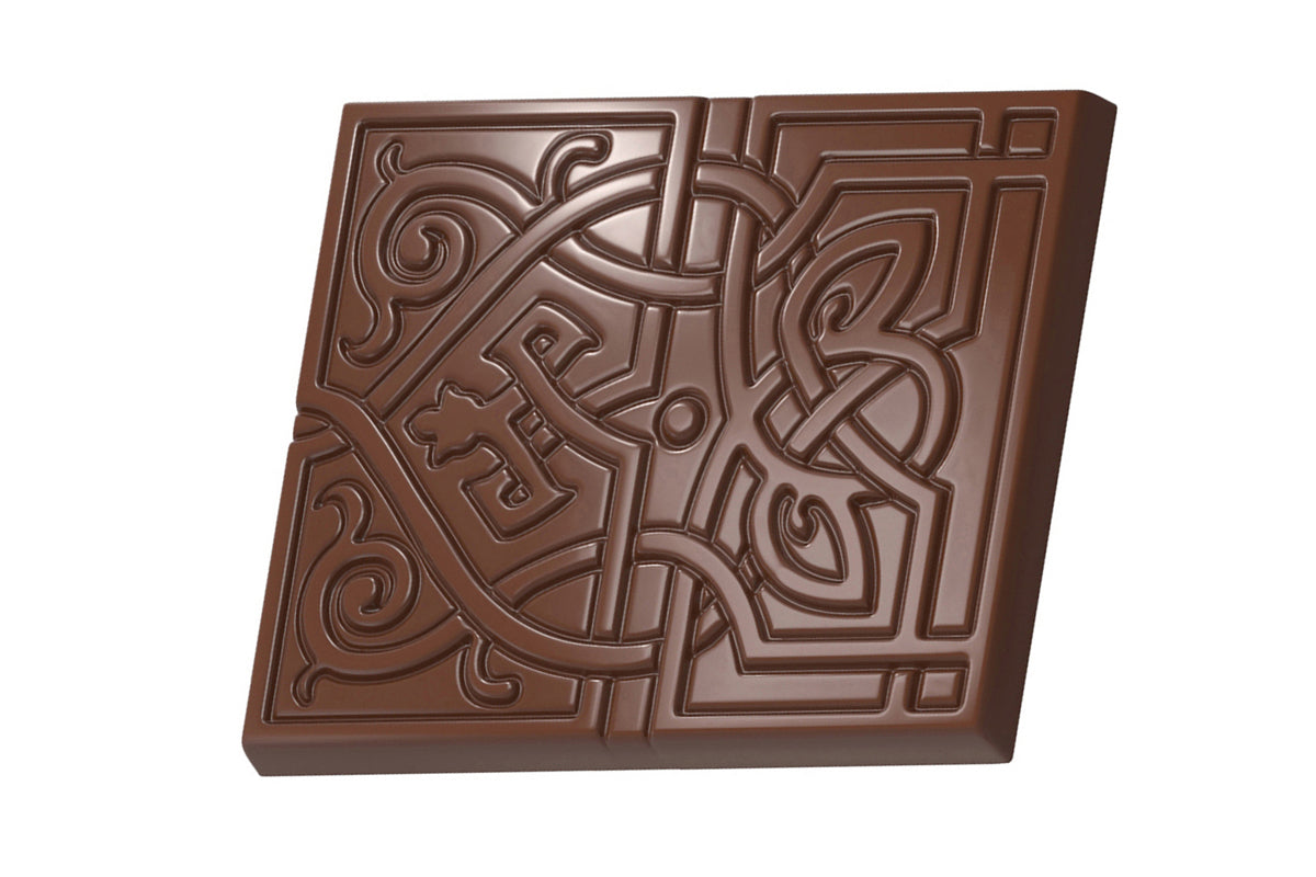 CW12151 - Chocolate World - Oriental Caraque Polycarbonate Mould