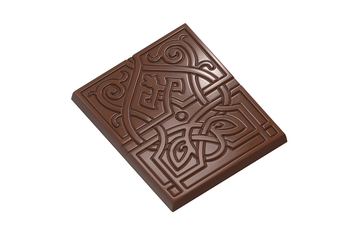 CW12151 - Chocolate World - Oriental Caraque Polycarbonate Mould