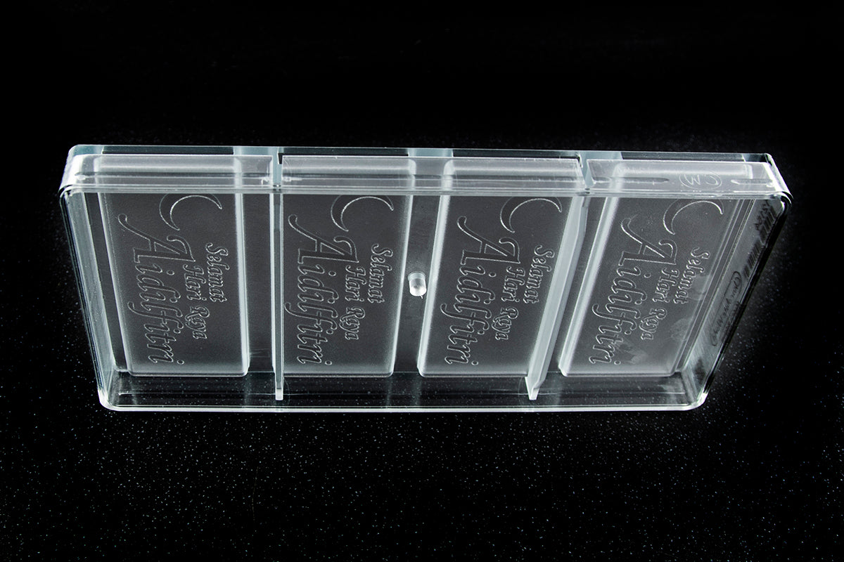 CW12154 - Chocolate World - Tablet Selamat Hari Raya Polycarbonate Mould