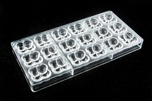 CW12155 - Chocolate World - Four Rounds - Minji Lee Polycarbonate Mould