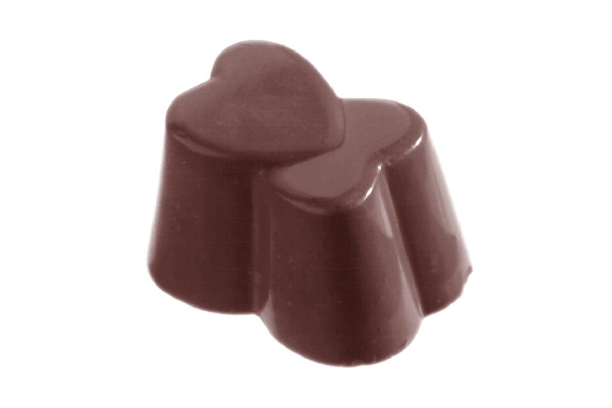 CW1216 - Chocolate World - Chocolate Heart Double Polycarbonate Mould