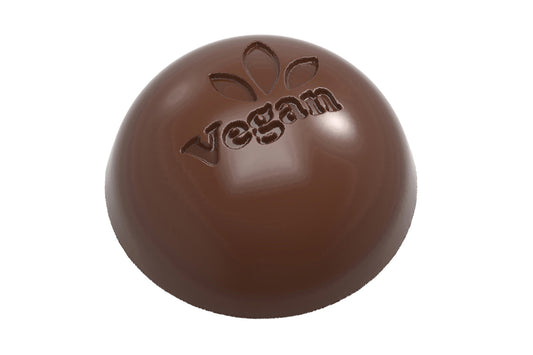 CW12162 - Chocolate World - Half Sphere 'vegan' Polycarbonate Mould