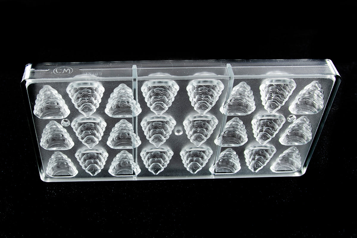 CW12163 - Chocolate World - Christmas Tree Polycarbonate Mould