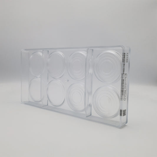 CW12166 - Chocolate World - Caviar Tin - Alexandre Bourdeaux Polycarbonate Mould