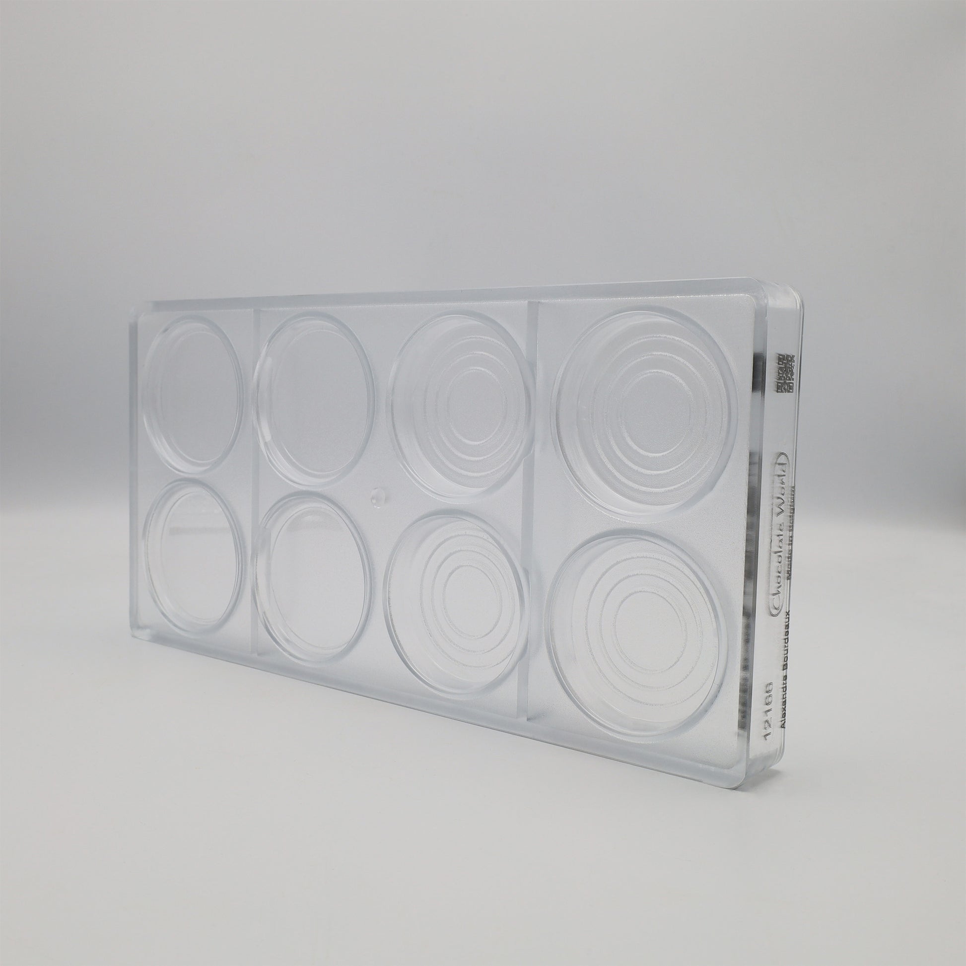 CW12166 - Chocolate World - Caviar Tin - Alexandre Bourdeaux Polycarbonate Mould
