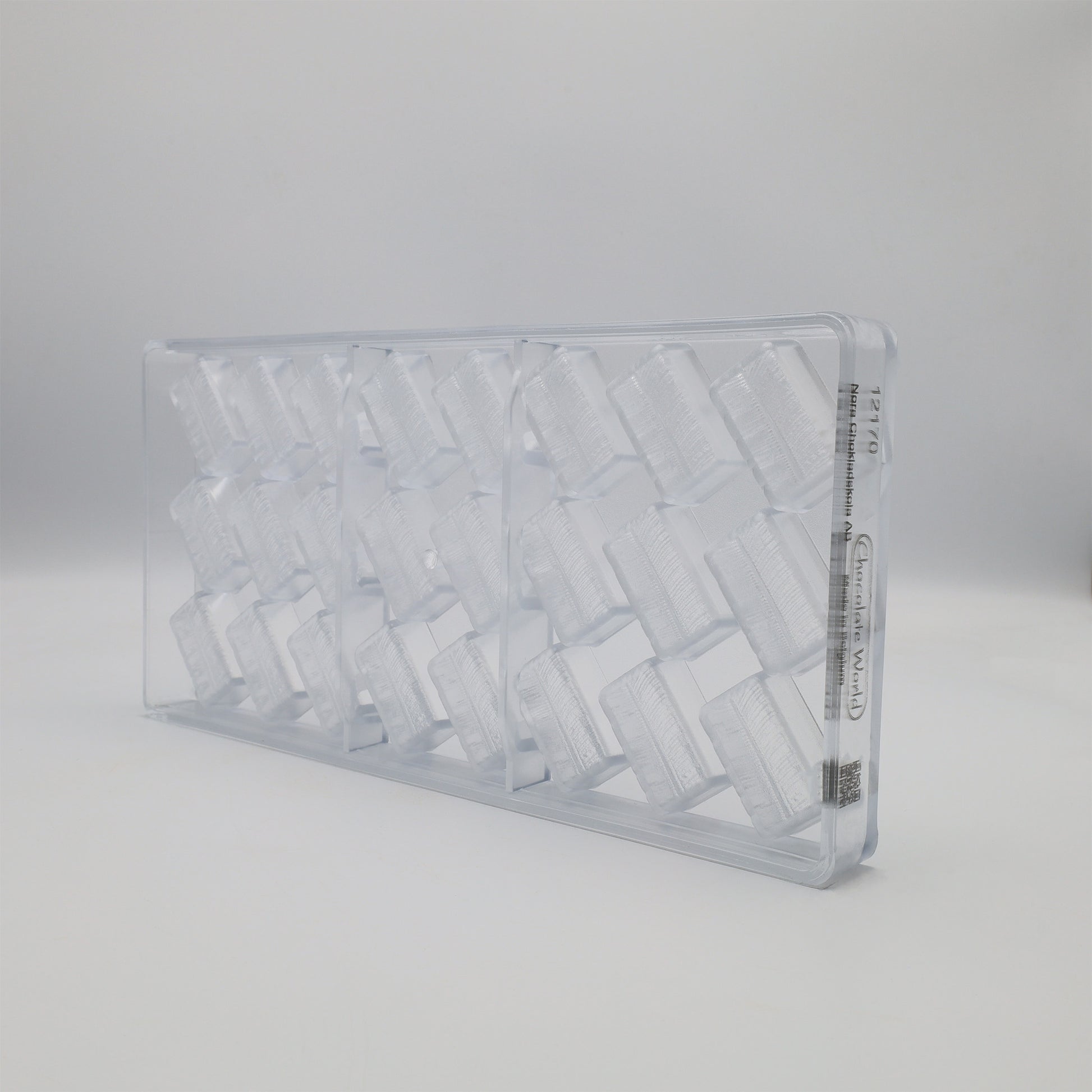 CW12170 - Chocolate World - Block Banana Leaf - Nora Chokladskola Polycarbonate Mould