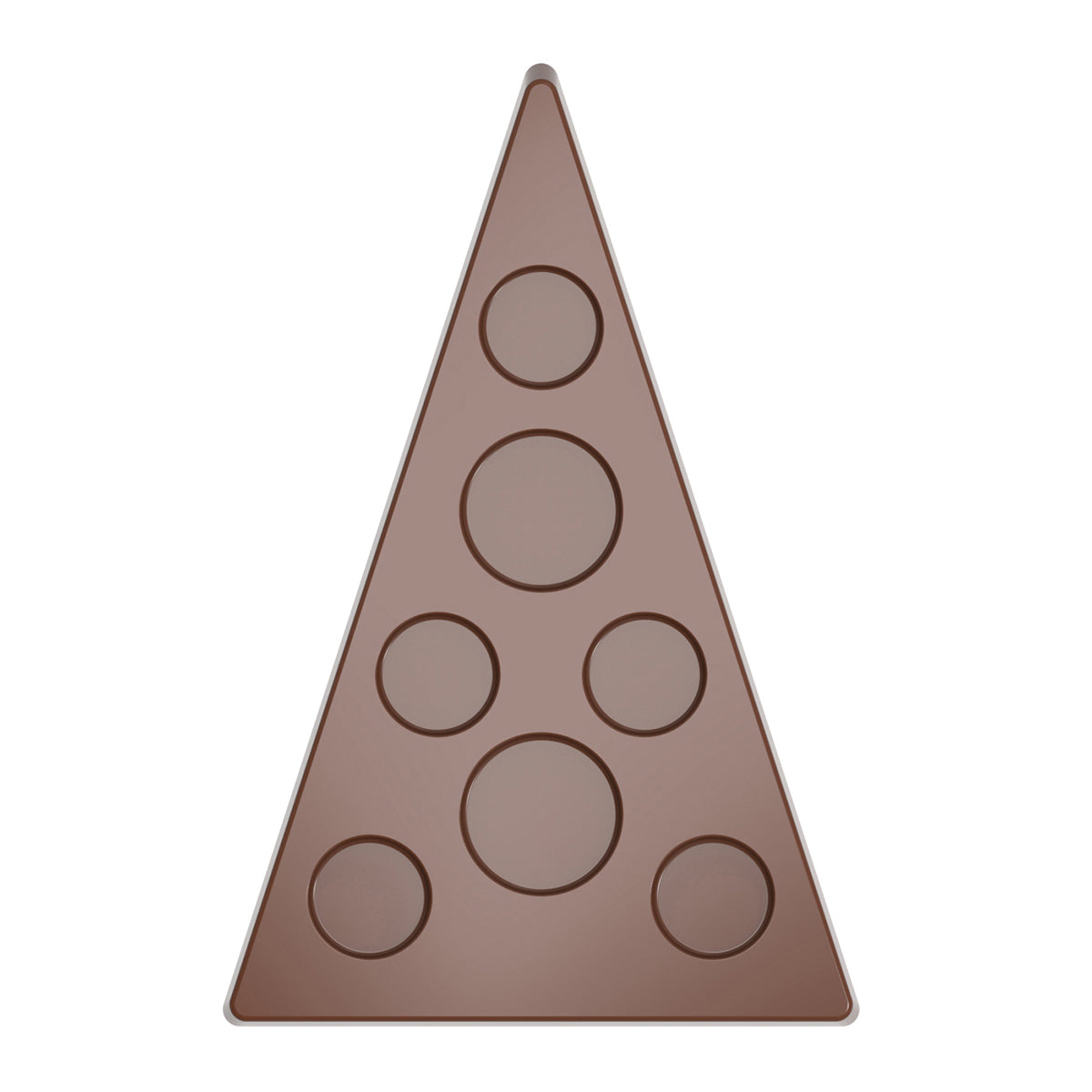 CW12177 - Chocolate World - Tablet Christmas Tree Polycarbonate Mould