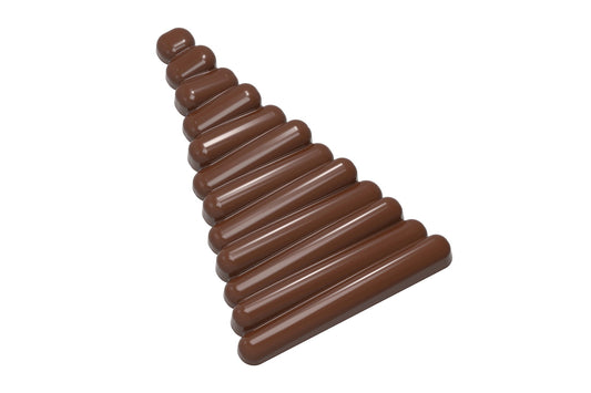 CW12178 - Chocolate World - Tablet Christmas Tree Polycarbonate Mould