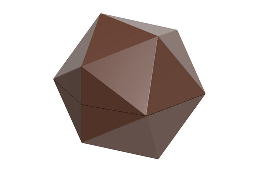 CW12183 - Chocolate World - D20 Dice - Stijn Vandenbouhede Polycarbonate Mould