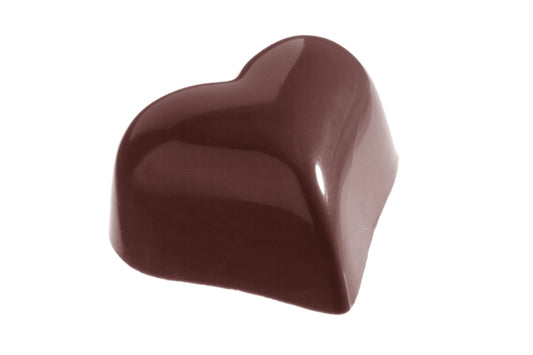 CW1218 - Chocolate World - Small Puffy Heart Polycarbonate Mould