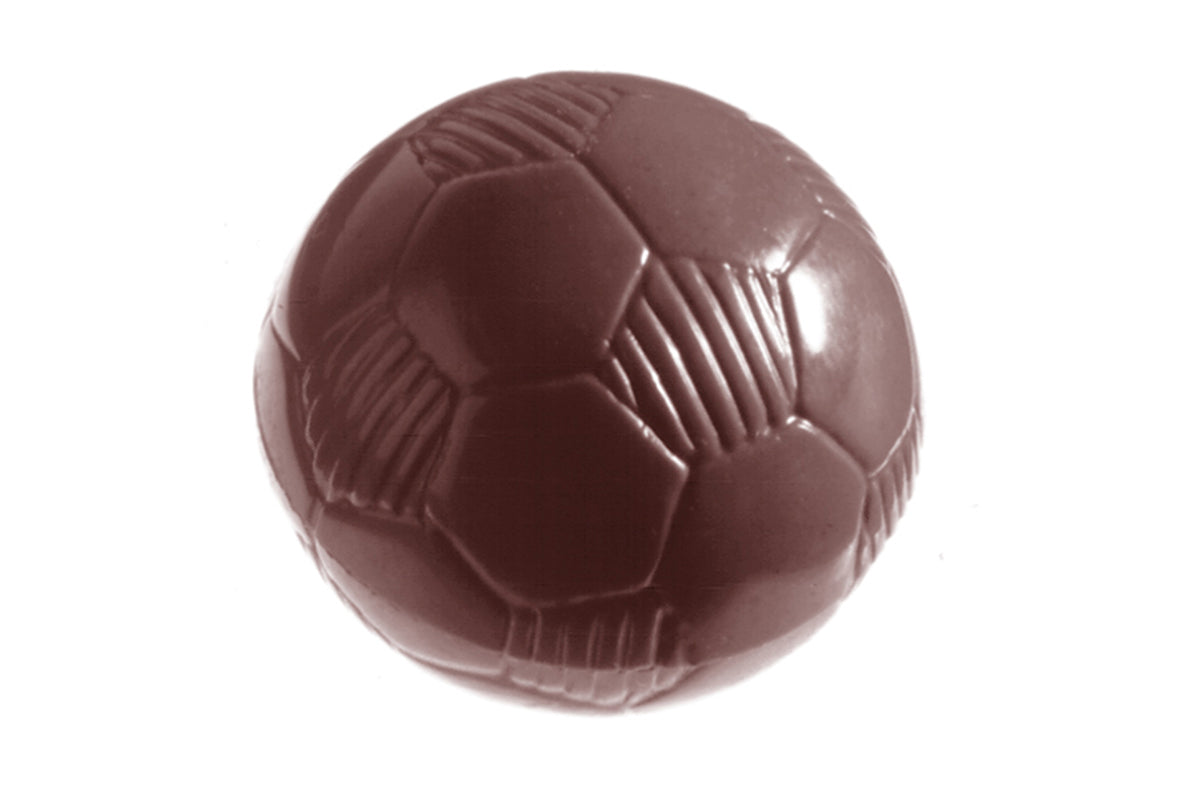 CW1243 - Chocolate World - Football Ø 30 mm Polycarbonate Mould